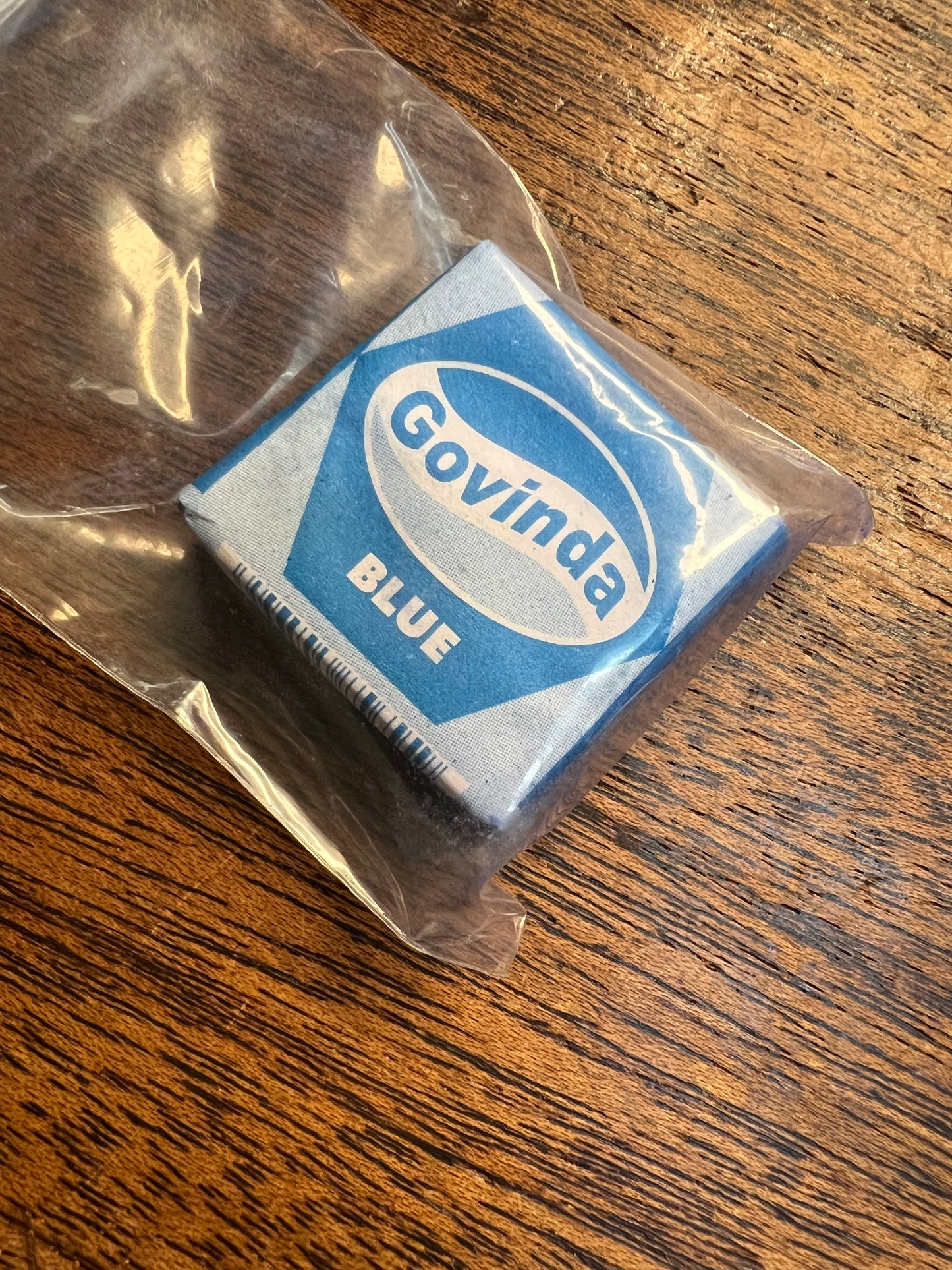 Anil or blue bluing squares