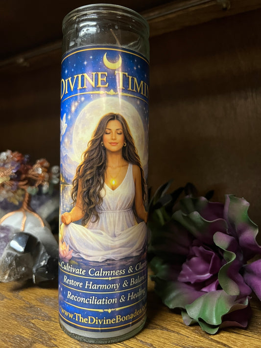 Divine Timing Peace and Restoration Candle