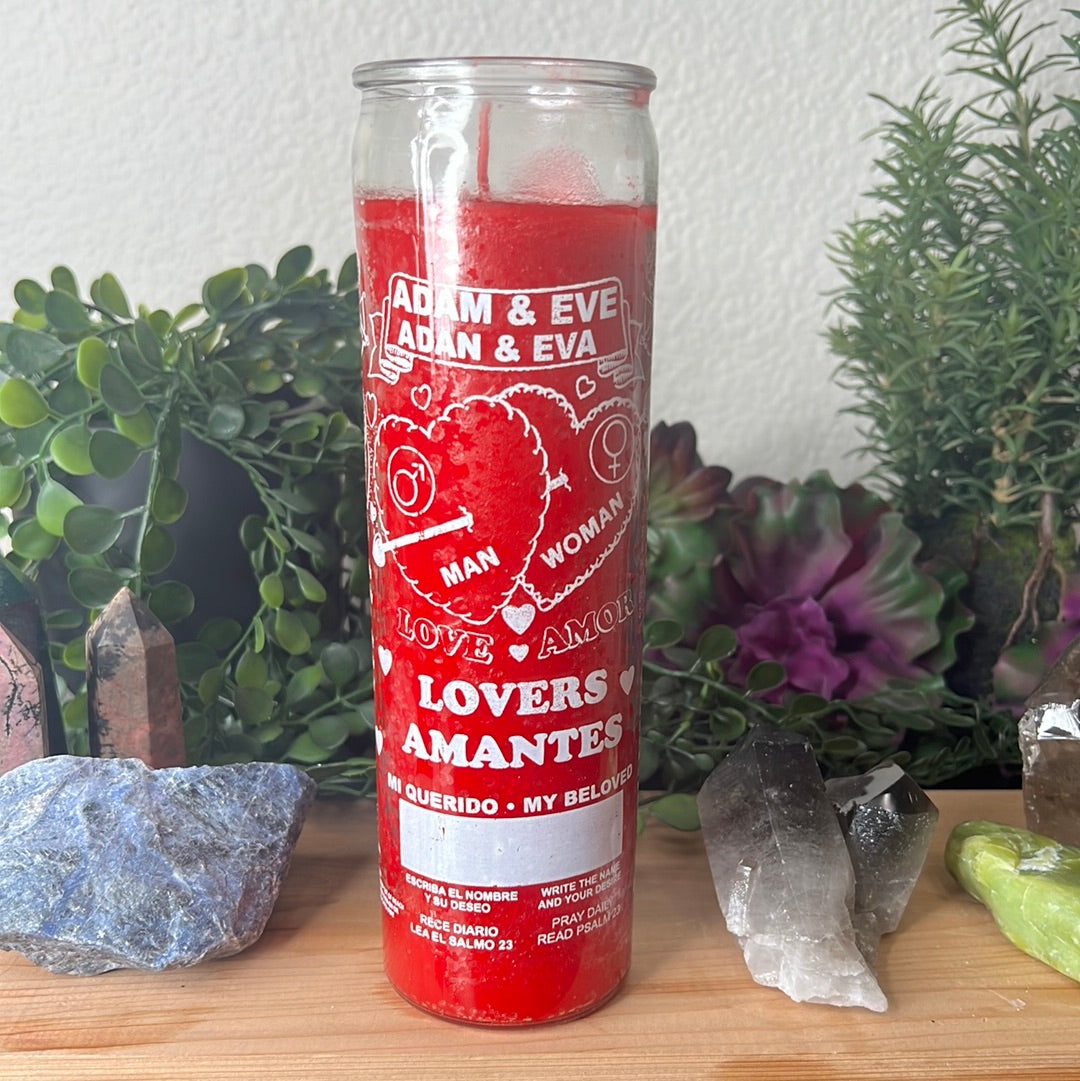 Adam & Eve Lovers Candle