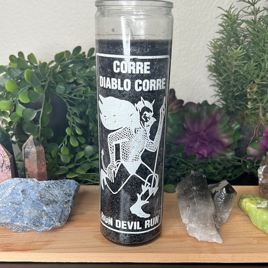 Run Devil Run Protection candle